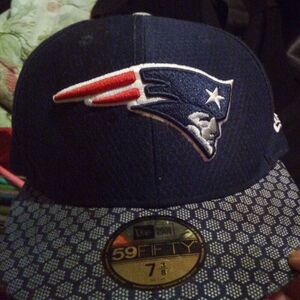 Men's fitted NFL 5950 New England Patriots hat